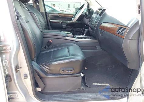 2010 Nissan Armada Platinum из США, поврежденный, VIN 5N1AA0NE0AN623981